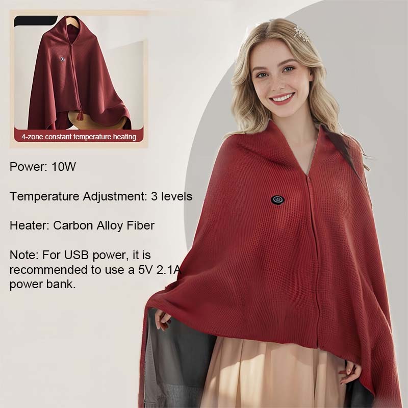 USB bærbart vaskbart varmeteppe – Varme når som helst, hvor som helst