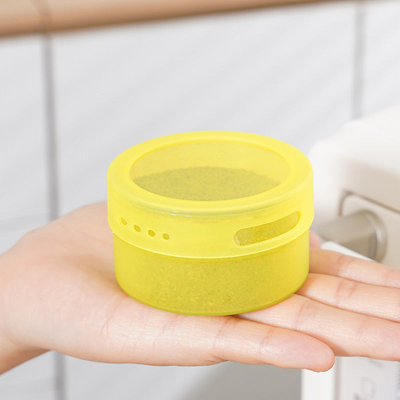 Magnetisk veggmontert krydderboks