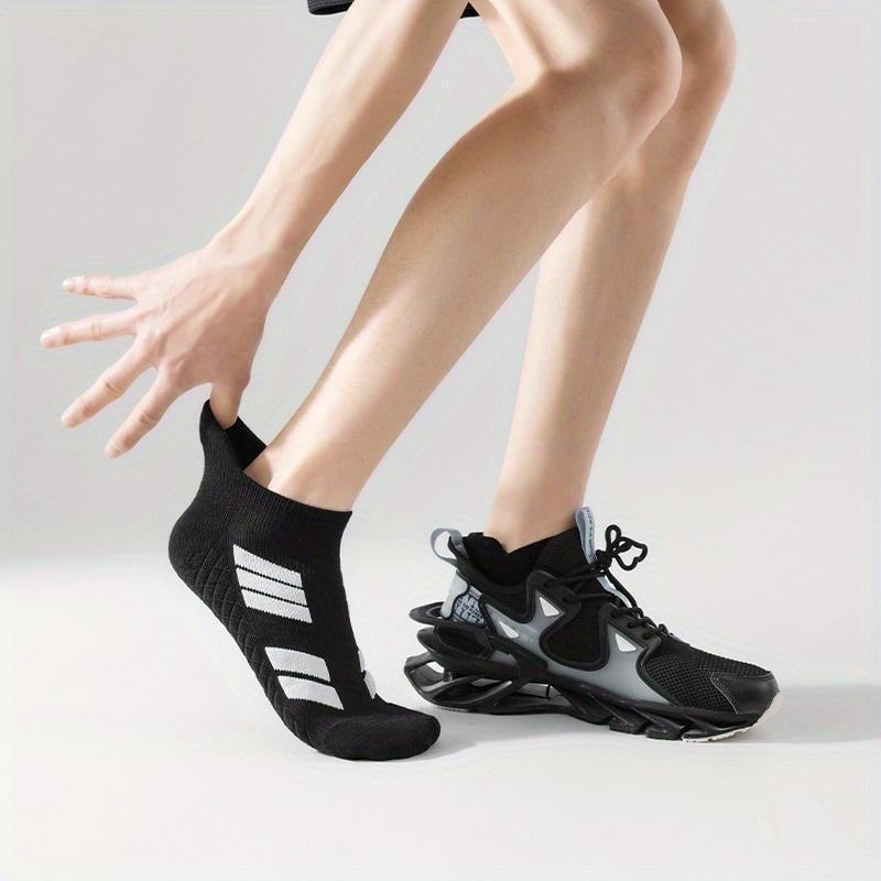 🧦 Unisex Sportssokker – 10 par, Komfortable & Pustende