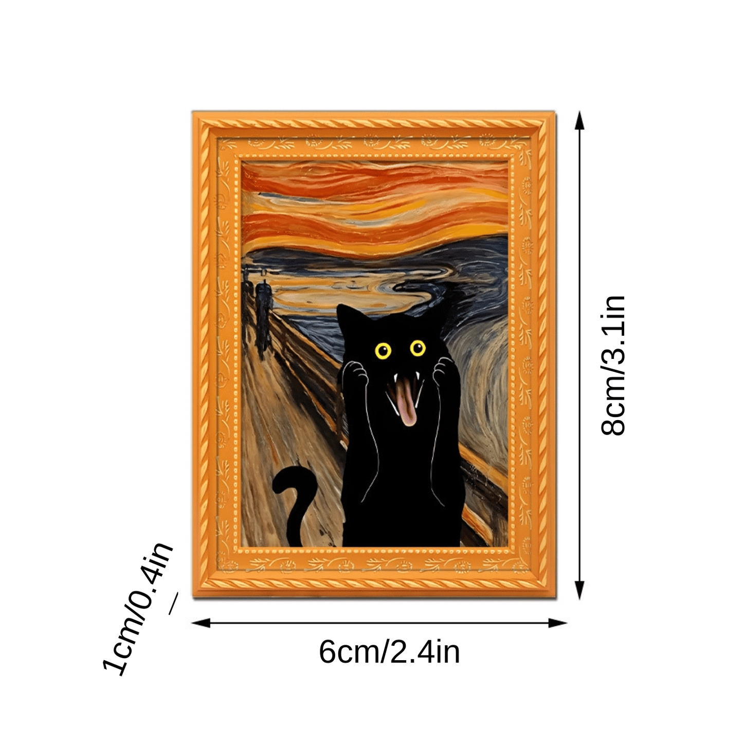 🌹 Søte kjøleskapsmagneter til katter – Sjarmerende katterammedekorasjoner til hjem og kontor 🐱✨