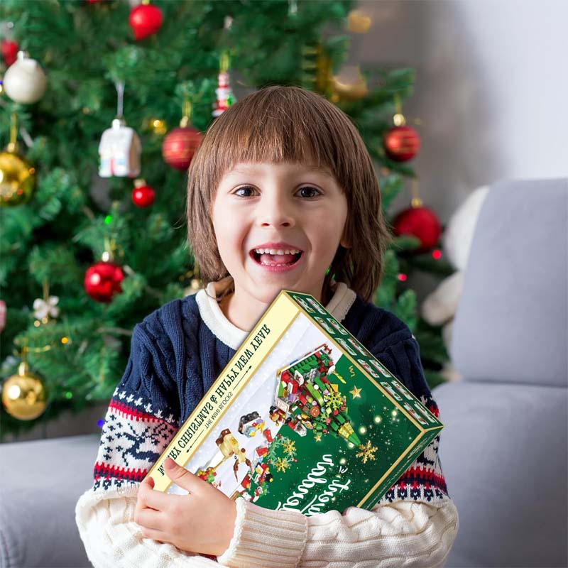 🎄 Jul DIY Byggesett – Overraskelsesblindboks med Kloss