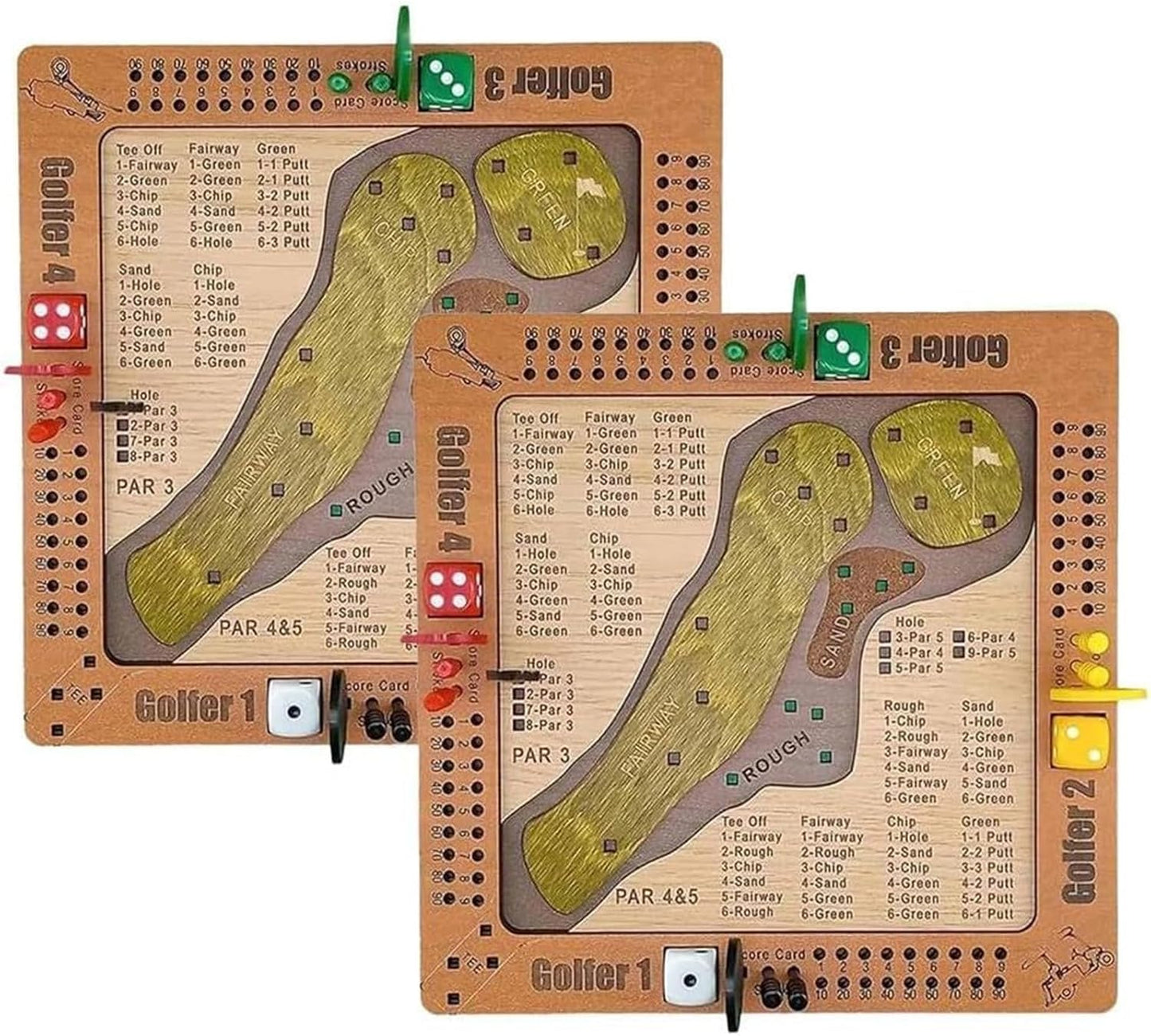 ⛳Bordspill med terninger og golf🎲✨