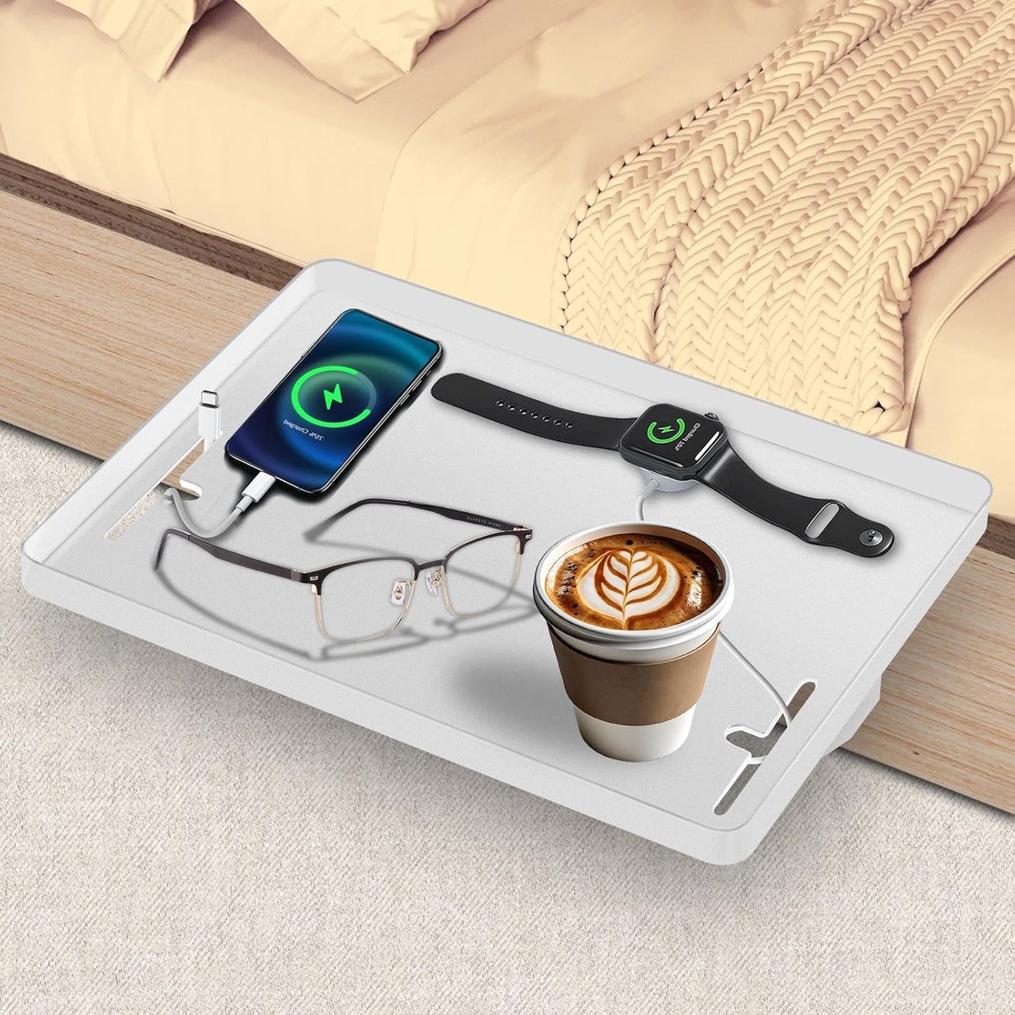 ✨ Avtakbar sengehylle – smart oppbevaring