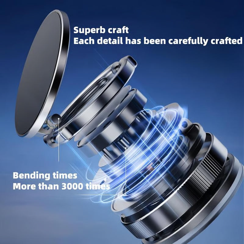 🧲360° Roterbar Magnetisk Telefonholder – Kompakt og sikker løsning for bilen