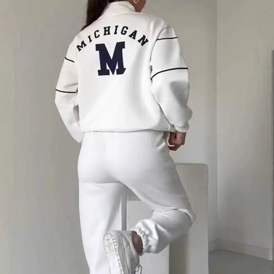 ✨ Avslappet 2-delt Sweatshirtsett ——Komfort & Stil