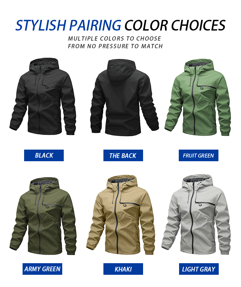 🧥 Herrejakke – Praktisk, Stilig & Outdoor Ready