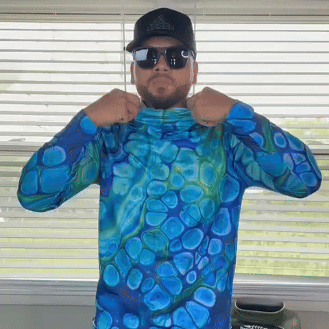 🎣Fiskeklær Med Hette Og Solbeskyttelse