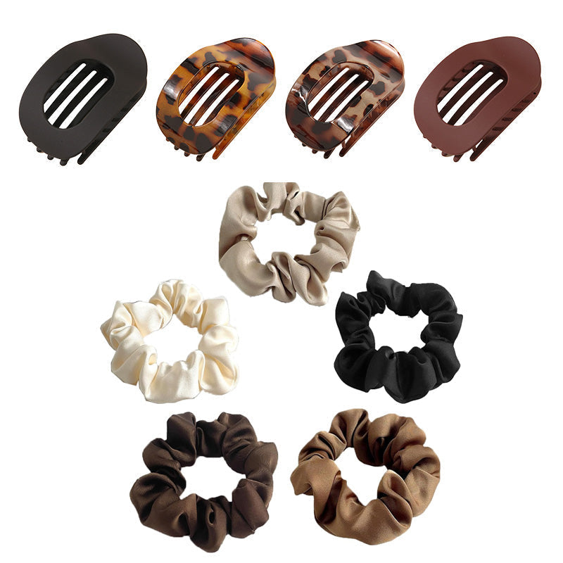 💖✨ Oval Hårgriper Sett (4 stk)