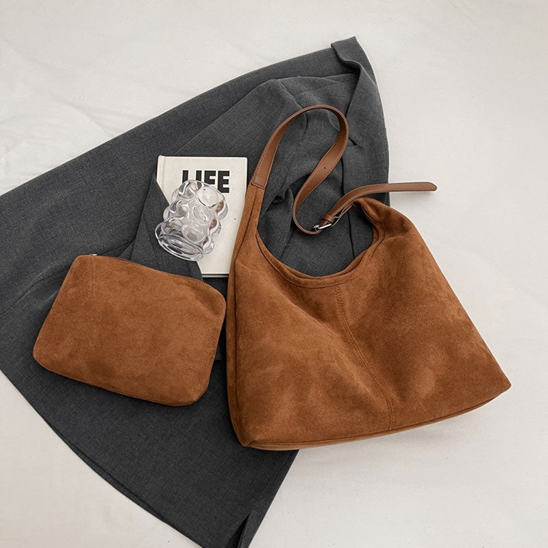 👜 Ny Suede Bucket Bag – Høst & Vinter 2025