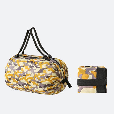 🎒🛍️ Praktisk sammenleggbar reiseveske – skulderveske & handlepose ✅