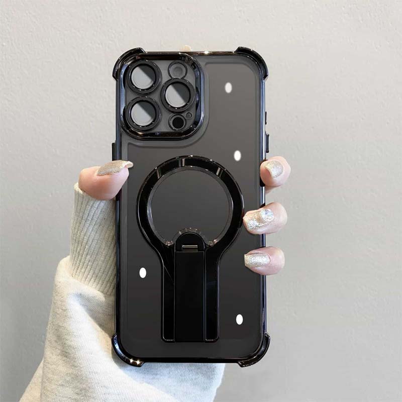 Magnetisk mobilveske med fire hjørner og fallsikring