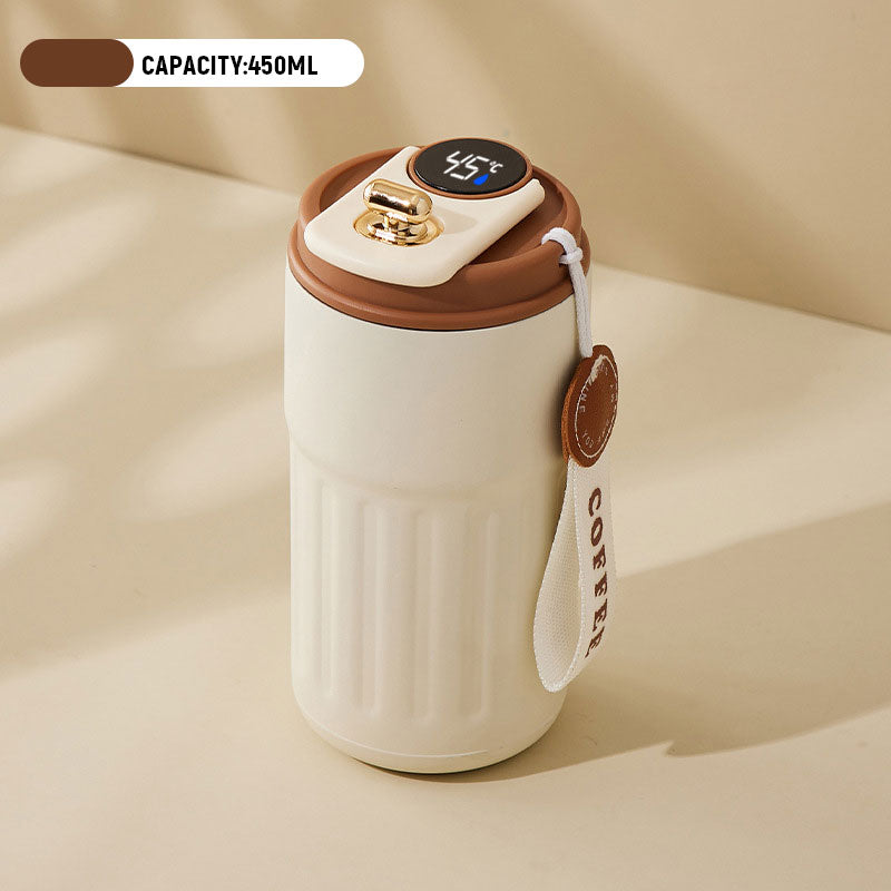 ☕ Kaffetermos med Temperaturdisplay