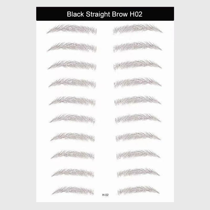 🌿✨ 6D Øyenbrynsoverføring – Få naturlige bryn på et blunk!