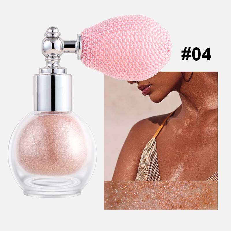 ✨ Lysende Glitter Highlighter – Langvarig & Svettebestandig