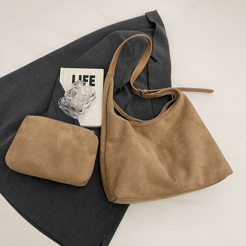 👜 Ny Suede Bucket Bag – Høst & Vinter 2025