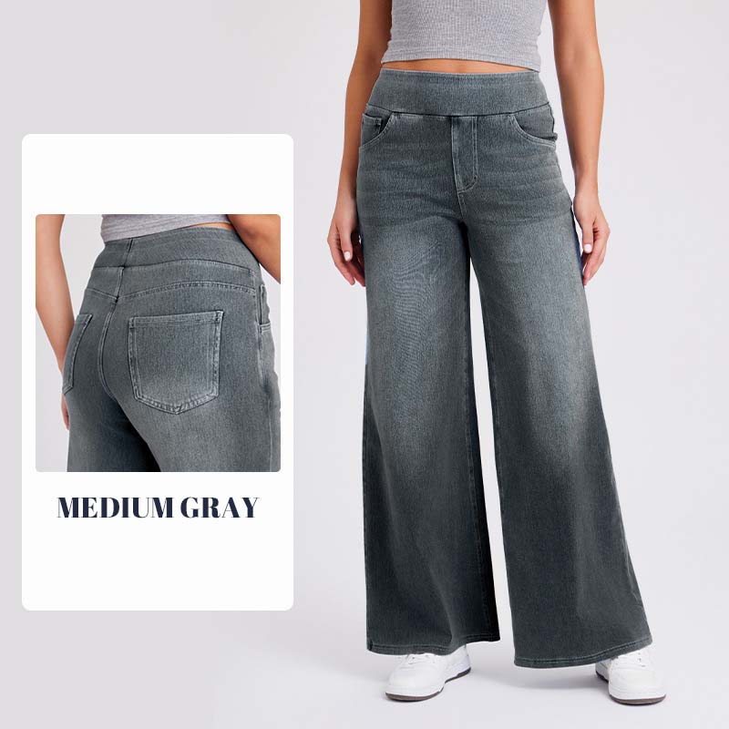 ✨ Høytlivs Jeans med Vide Ben