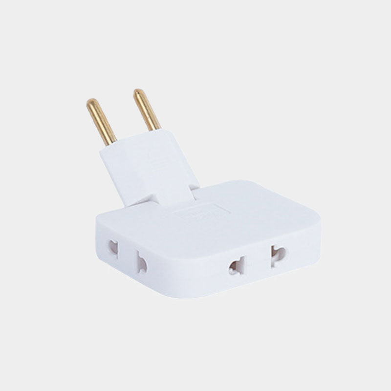 ⚡ Europeisk Strømadapter – Kompakt & Praktisk