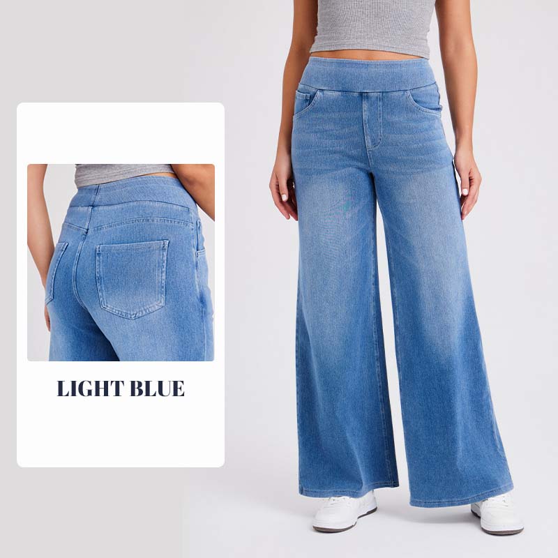 ✨ Høytlivs Jeans med Vide Ben