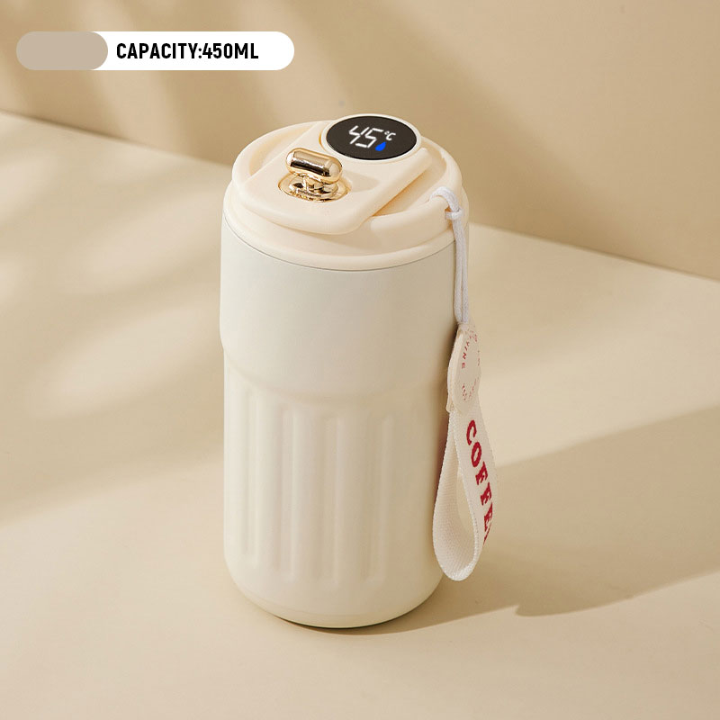 ☕ Kaffetermos med Temperaturdisplay