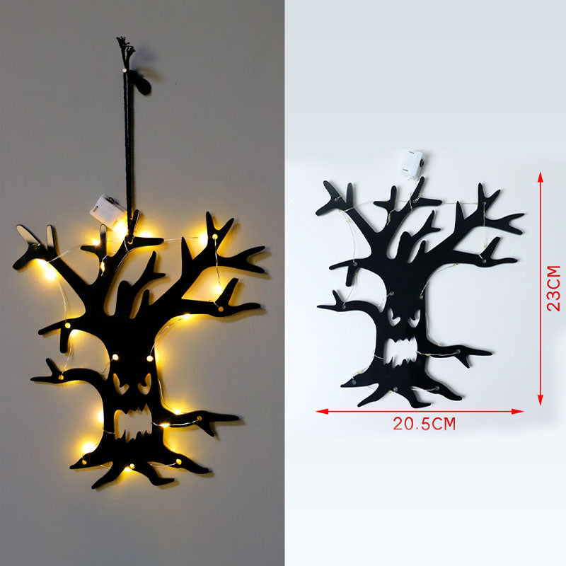 ✨🎃 Halloween LED Lysslynge – Skap Skummel Stemning 👻✨