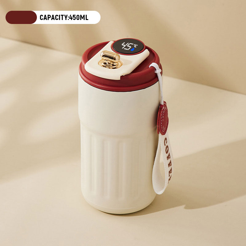 ☕ Kaffetermos med Temperaturdisplay