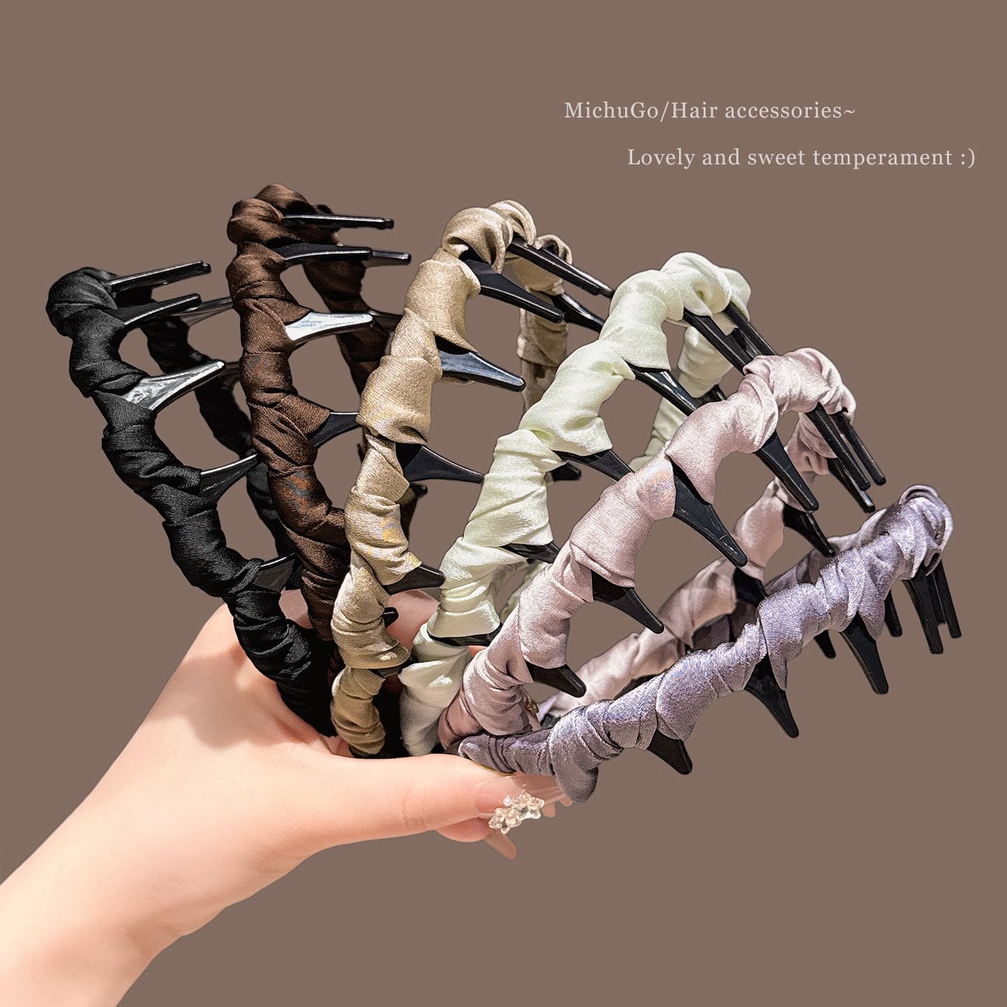 ✨ Retro Hårbøyle med Perler – Elegant & Tidløs