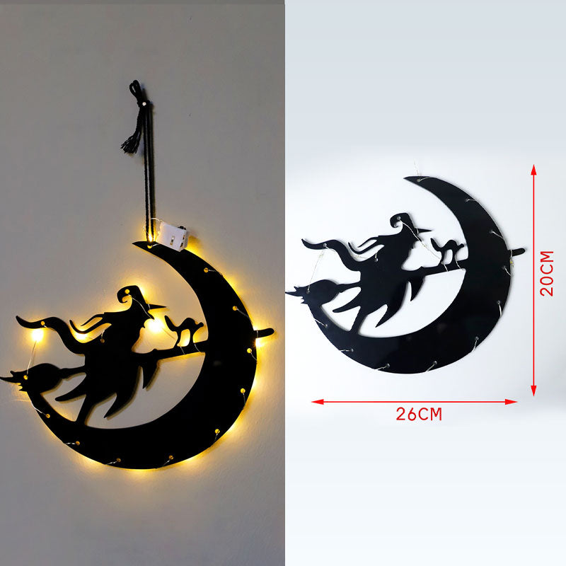 ✨🎃 Halloween LED Lysslynge – Skap Skummel Stemning 👻✨