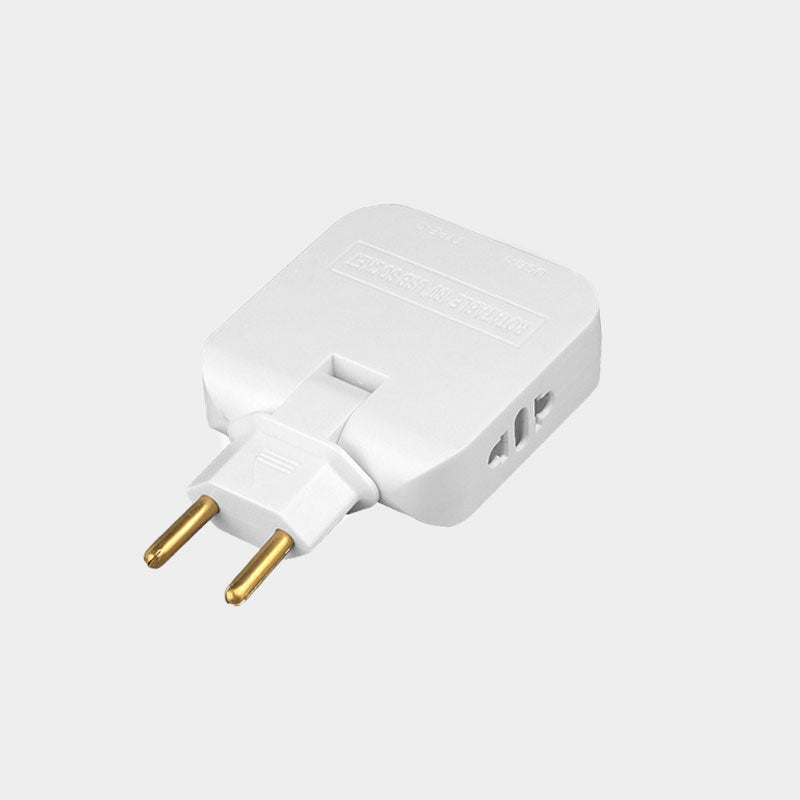 ⚡ Europeisk Strømadapter – Kompakt & Praktisk