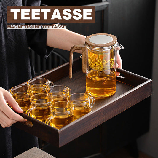 Magnetisk glassfilterkaraffel – Elegant te-nytelse gjort enkelt