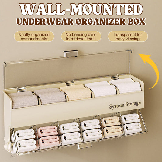 Veggmontert Undertøysoppbevaringsboks