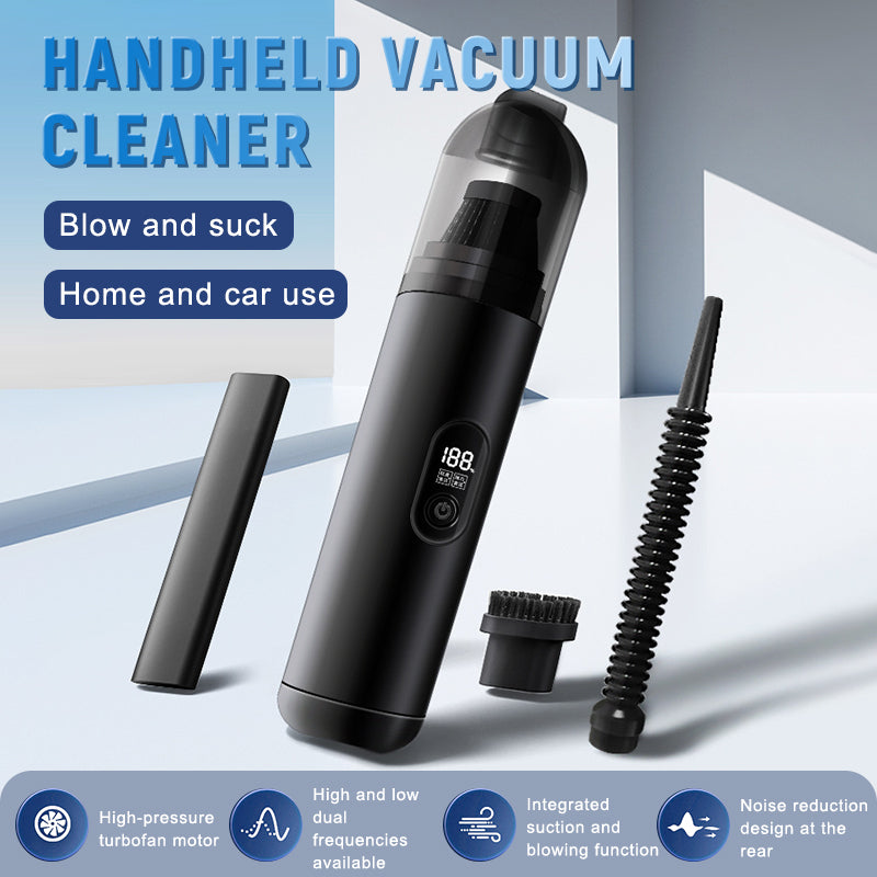 ✨ Håndholdt Støvsuger – Enkel Rengjøring for Hjem & Bil