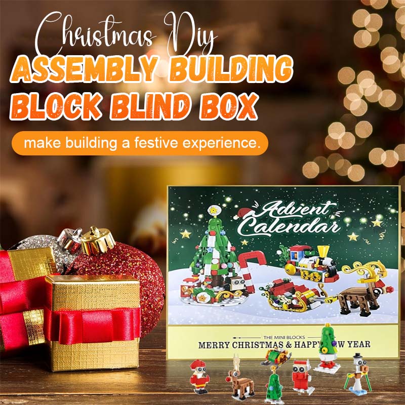 🎄 Jul DIY Byggesett – Overraskelsesblindboks med Kloss