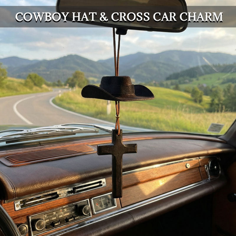 🤠 Cowboyhatt og korsbil-sjarm | En tur med stil og tro 🚗✨