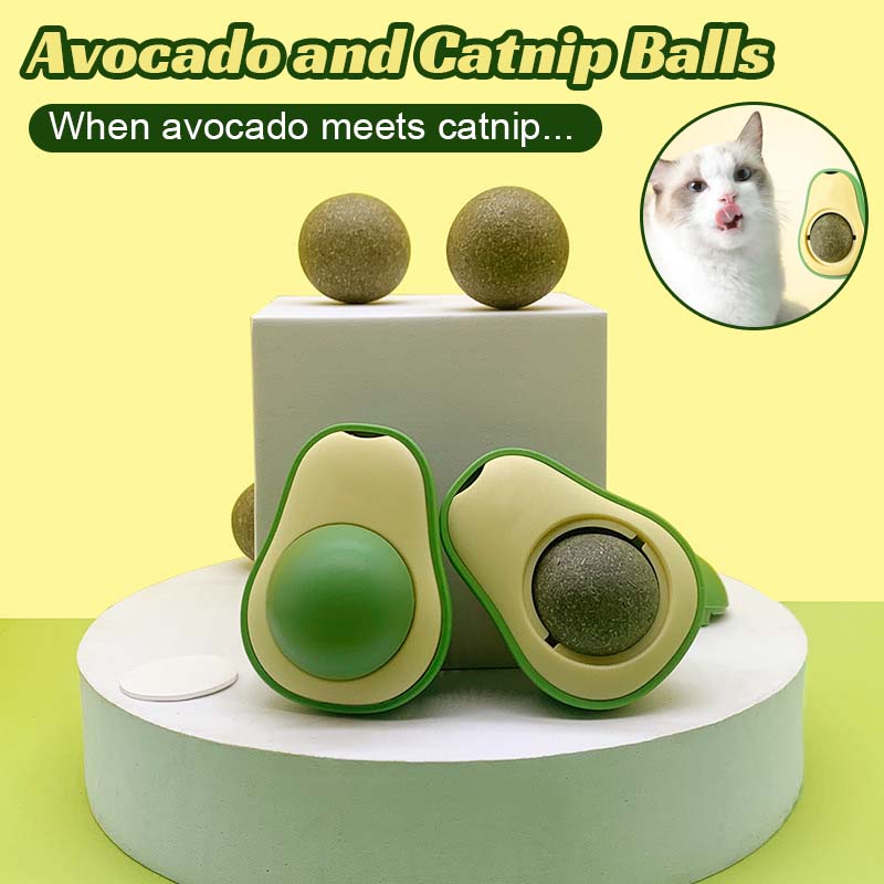 🥑🐱 Avokado- og kattemyntekuler