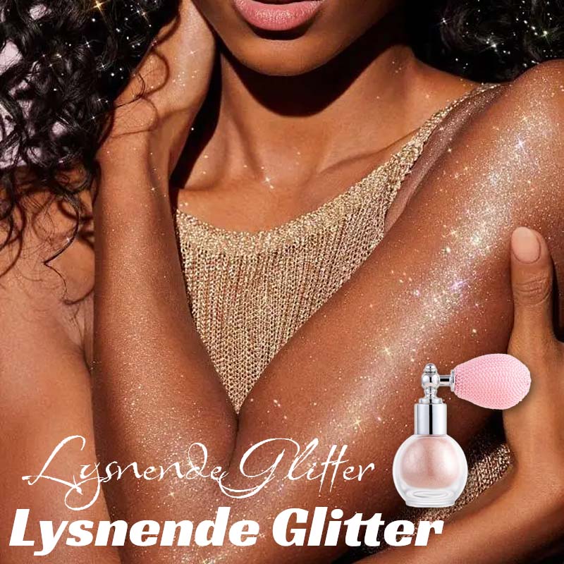 ✨ Lysende Glitter Highlighter – Langvarig & Svettebestandig