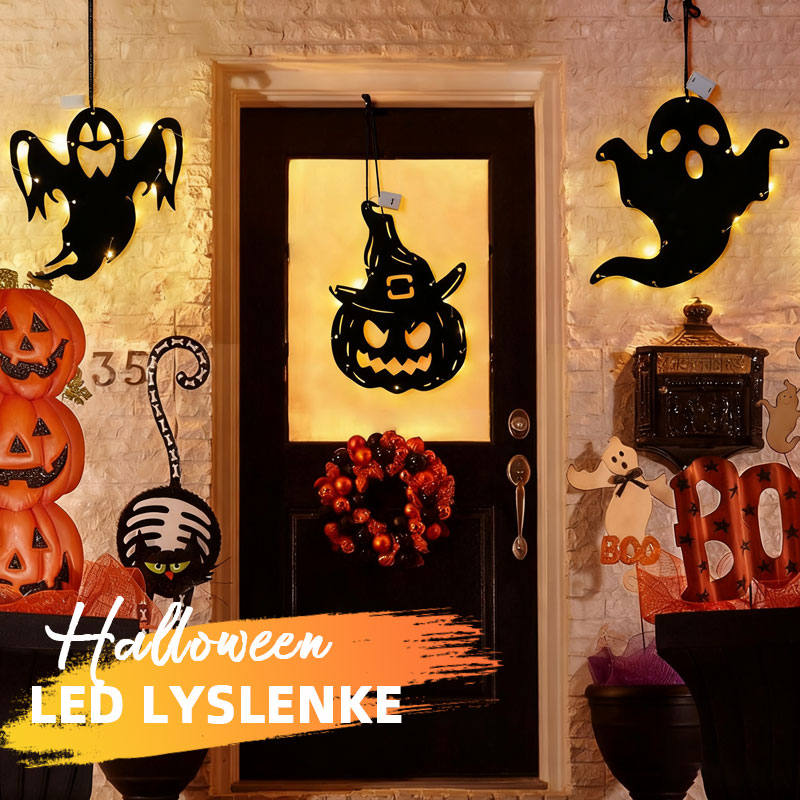 ✨🎃 Halloween LED Lysslynge – Skap Skummel Stemning 👻✨