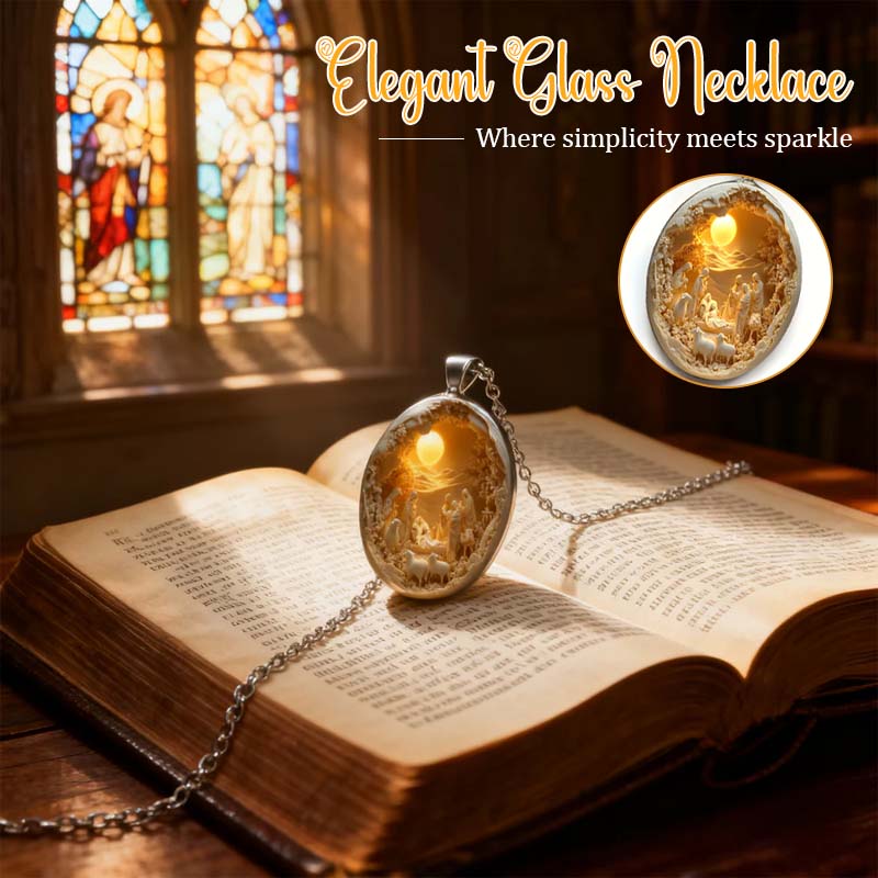 Halskjede med anheng i vintage-stil