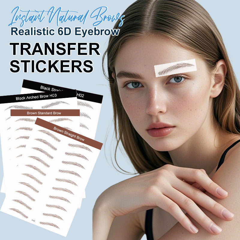 🌿✨ 6D Øyenbrynsoverføring – Få naturlige bryn på et blunk!