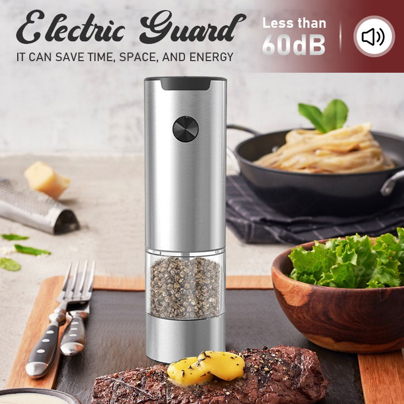 ⚡ Elektrisk Kvern – Enkel, Justerbar & Med Lys