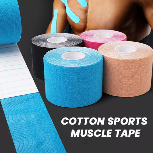 🏋️‍♂️ Sports Muskelteip i Bomull – Støtte & Komfor
