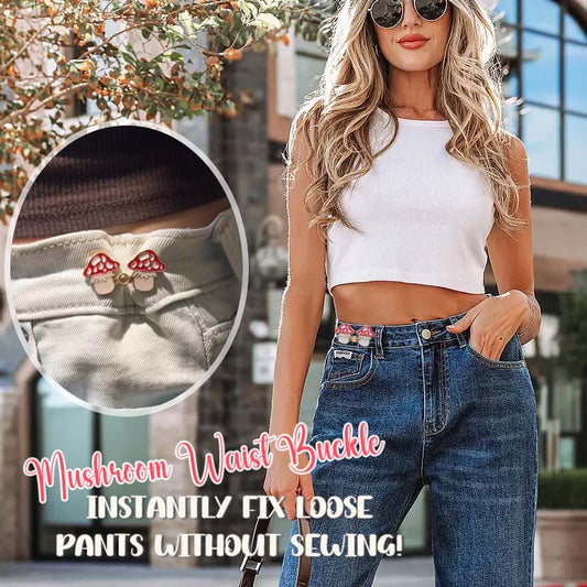 🍄 Soppformet Midjebespenne – Fiks Løse Bukser På Sekunder!