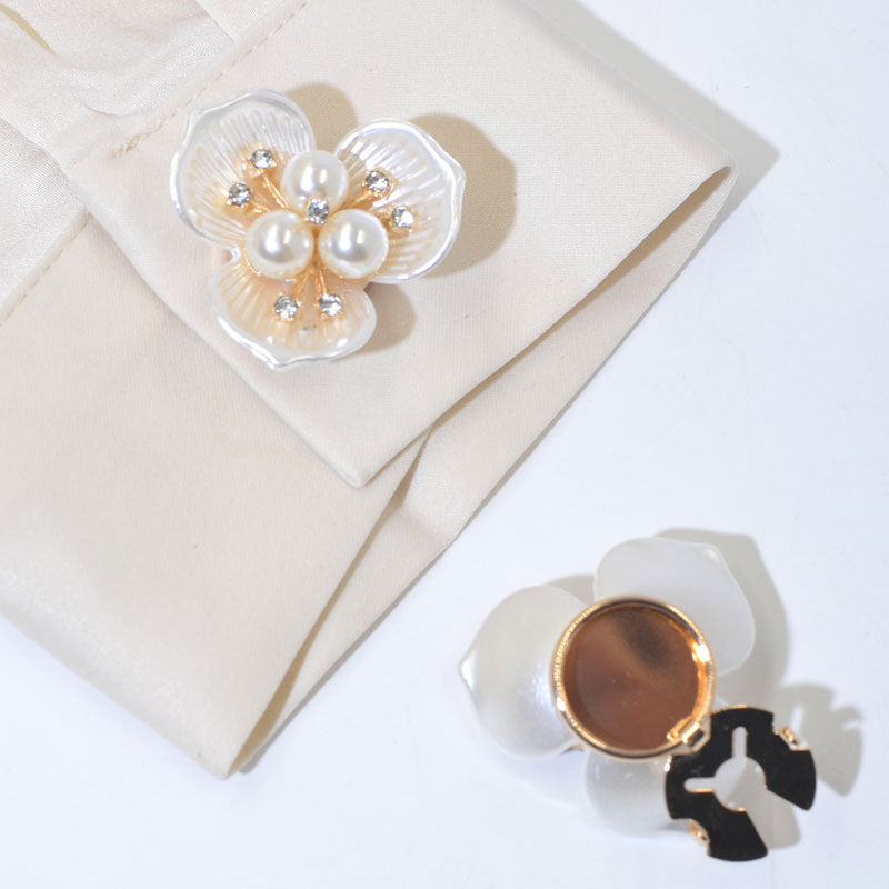 🌸 Perleknapper til Skjorter – Elegant & Klassisk