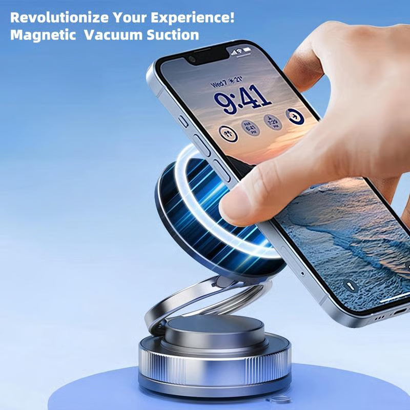 🧲360° Roterbar Magnetisk Telefonholder – Kompakt og sikker løsning for bilen