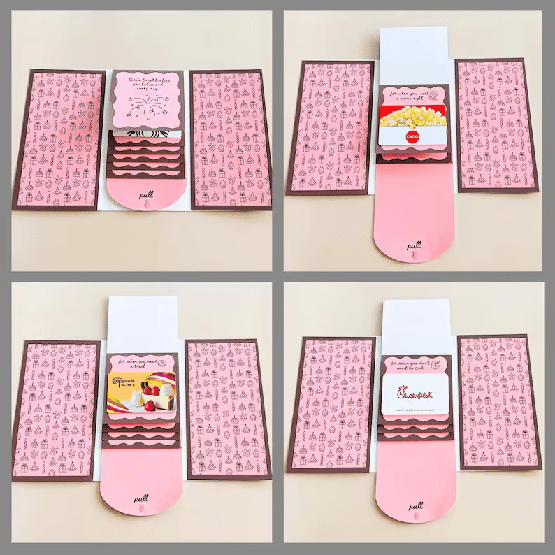 🎅 Personlig Julegavekorthefte – Rimelig, koselig, hjemmelaget 💝