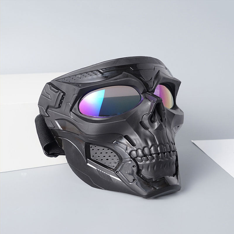 Skull motorsykkelbriller, kjørebriller, hjelm