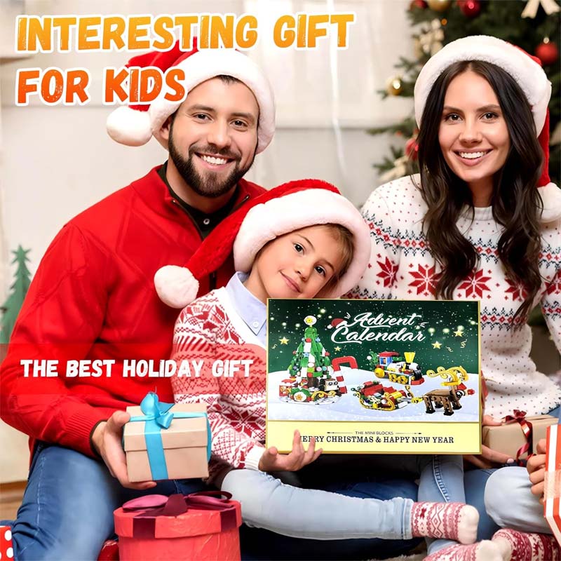 🎄 Jul DIY Byggesett – Overraskelsesblindboks med Kloss