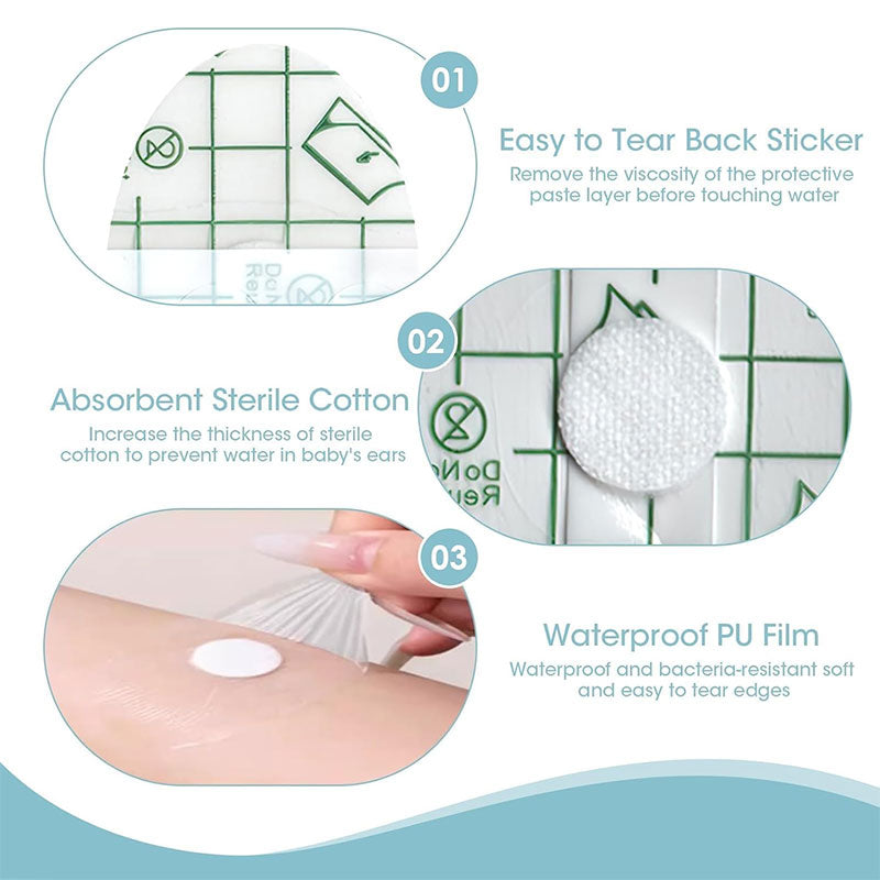 👶 Vanntette & Usynlige Hørselsbeskyttere for Babyer 💧 Komfort og Sikkerhet!