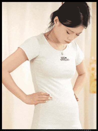 Modische Bauchweghose Mit Geknöpfter Taille/Fashionable Waist Buttoned Tummy Shaving Pants