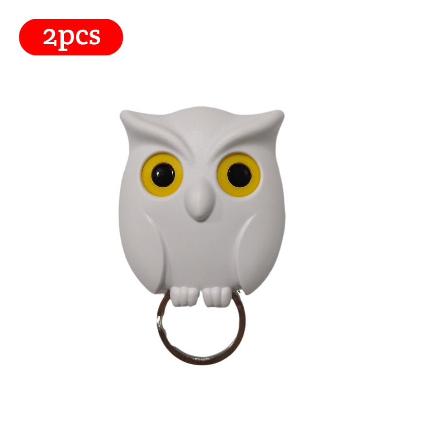 🦉 Magnetisk Ugle Nøkkelholder – Søt & Praktisk Oppbevaring uten Boring!