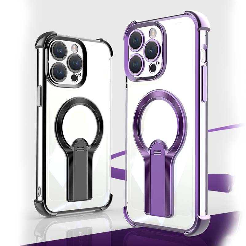 Magnetisk mobilveske med fire hjørner og fallsikring